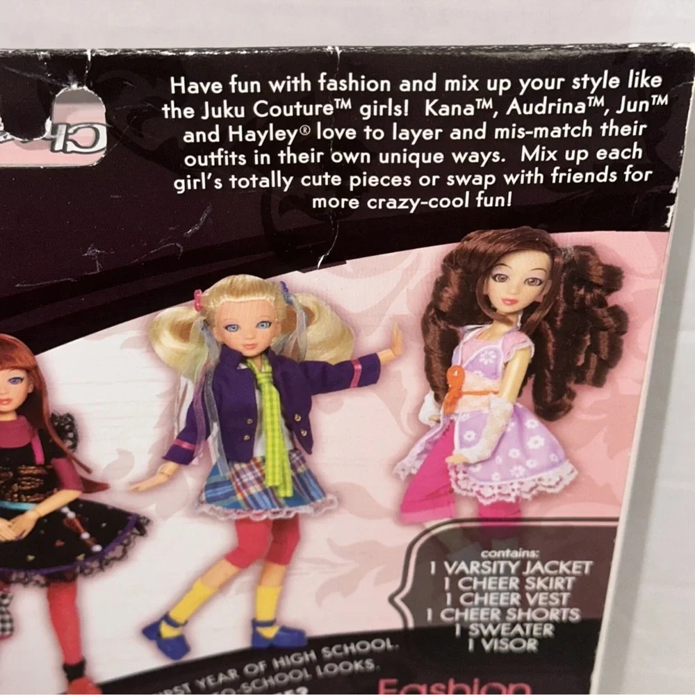 Juku Couture Clothing for Girls Dolls  Cheerleading‎ Toys Fun Fashion